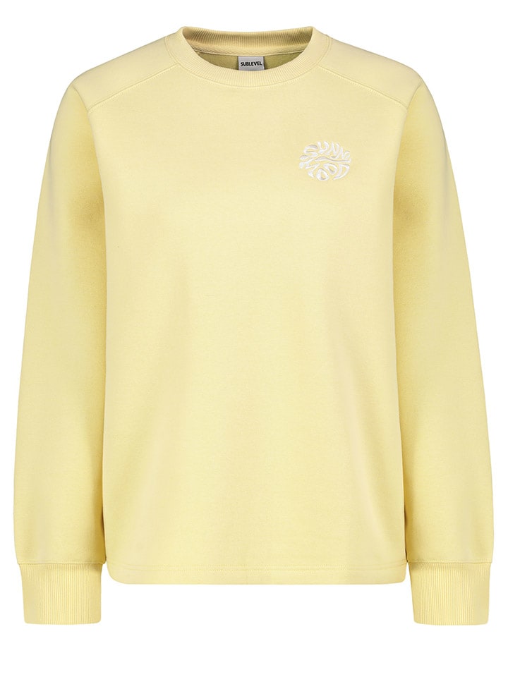 Sublevel Sweatshirt in Gelb günstig kaufen