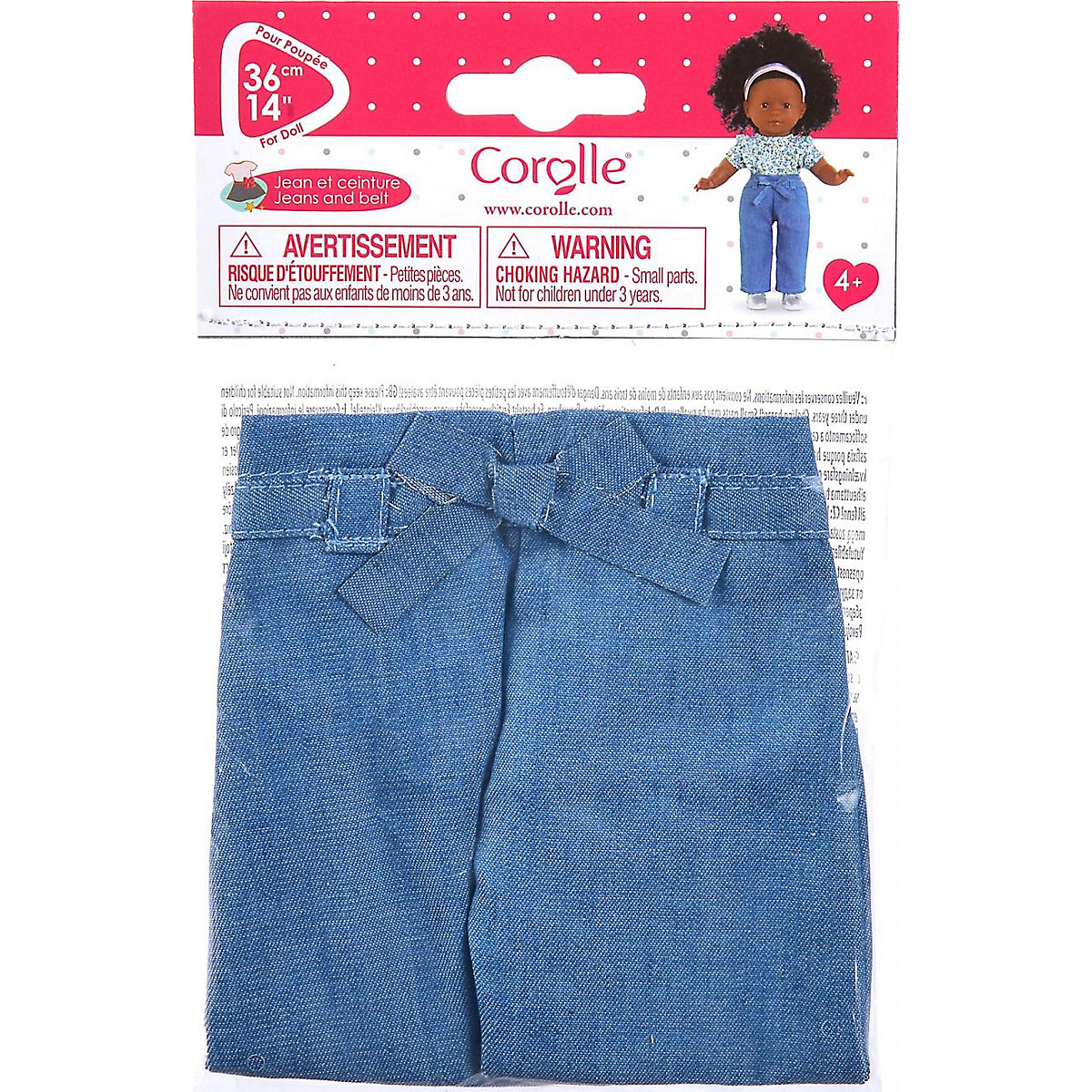 Ma Corolle Jeans und Gürtel, 36 cm