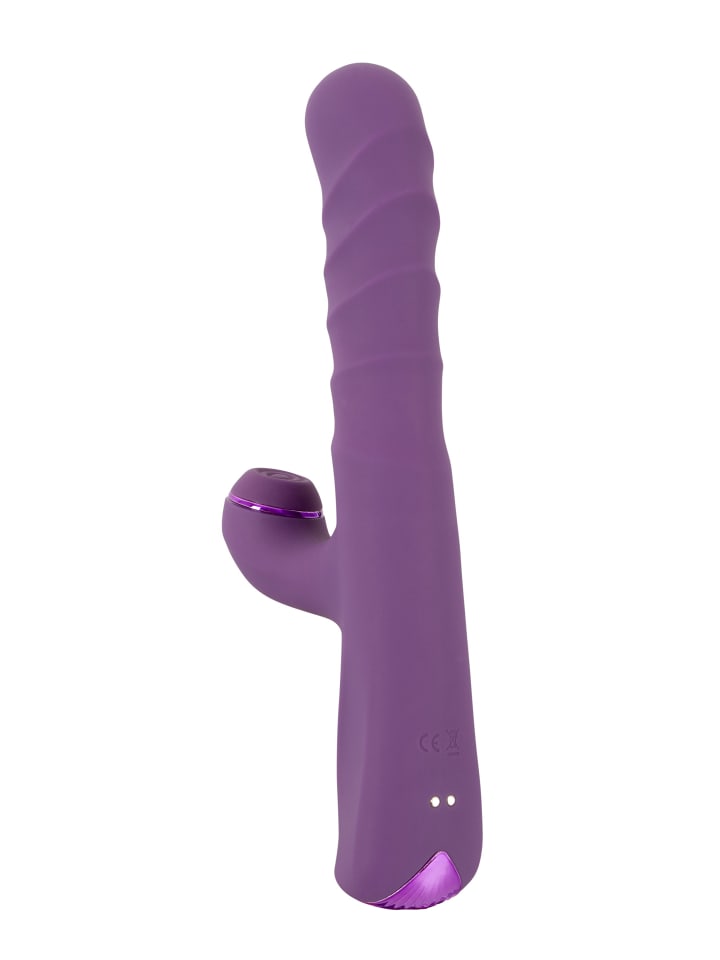 Javida Rabbitvibrator 3 Function Rabbit Vibrator in lila günstig kaufen 24 cm