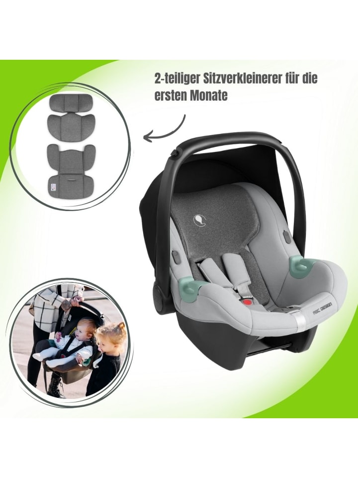ABC-Design ABC Tulip Babyschale i-Size / 0 bis ca. 13 kg - Farbe: Pearl 2025 günstig kaufen onesize