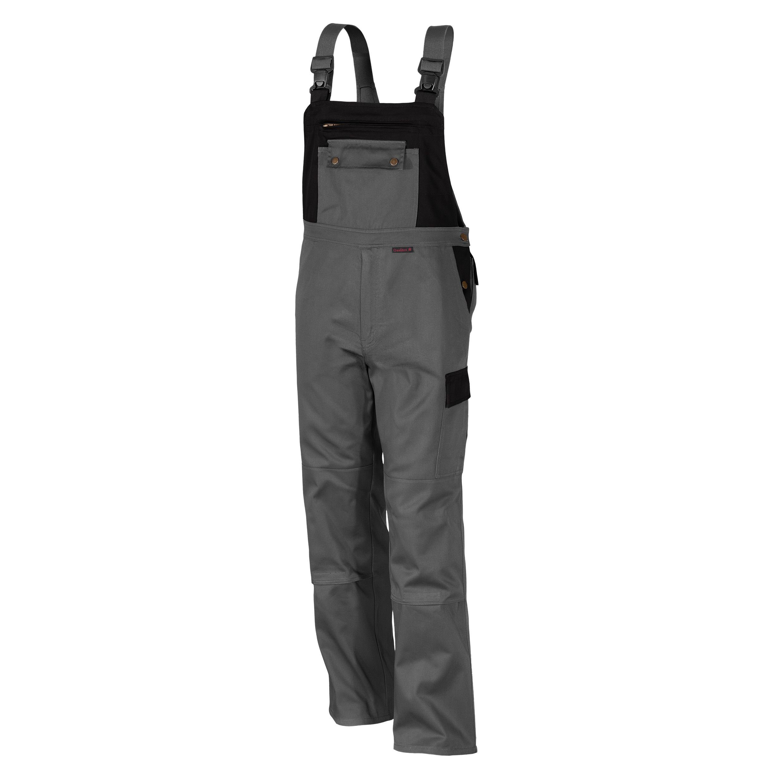 QUALITEX HIGH QUALITY WORKWEAR Arbeitslatzhose image Latzhose MG 300 g - stylische Blaummann