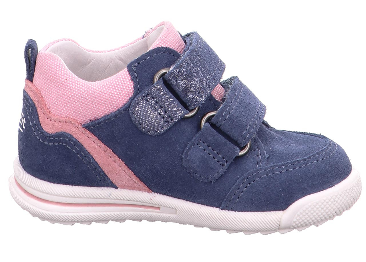 AVRILE MINI - Blau/RosaSneaker low mit Klettverschluss