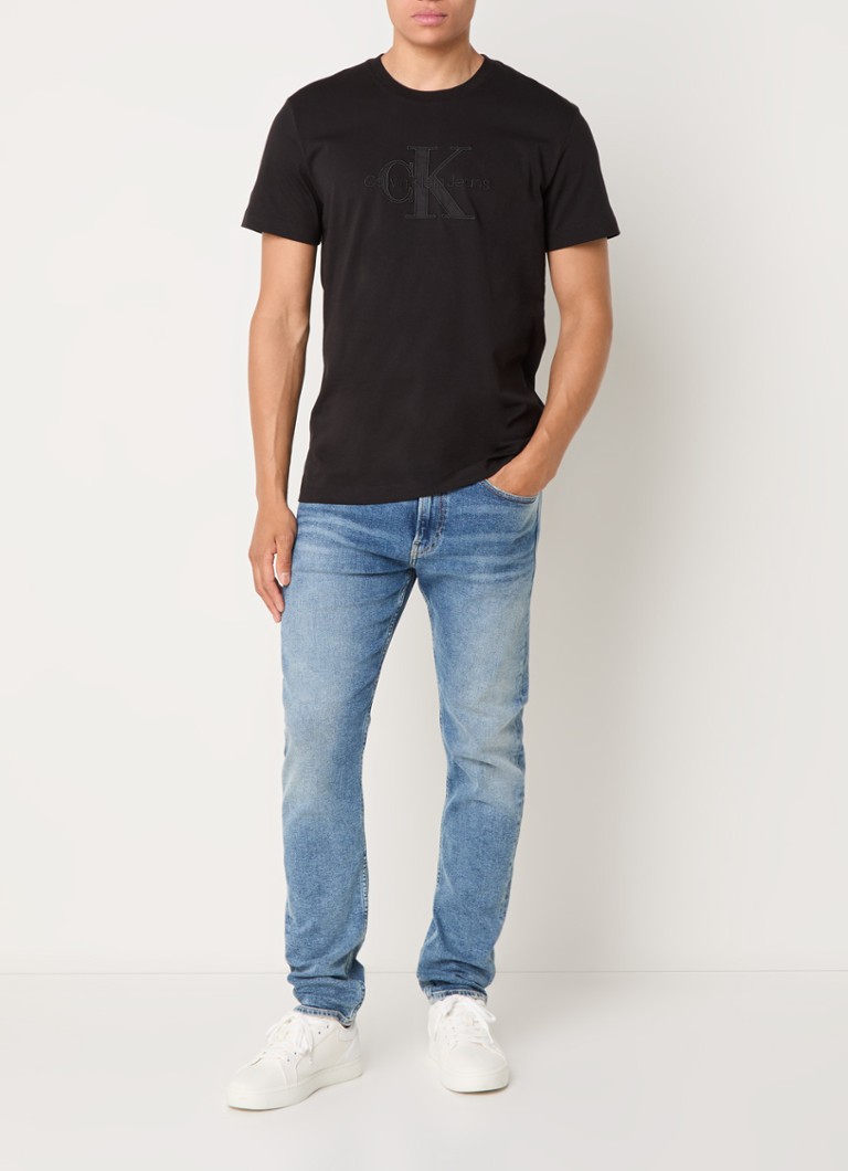 Koszulka Calvin Klein z haftowanym logo