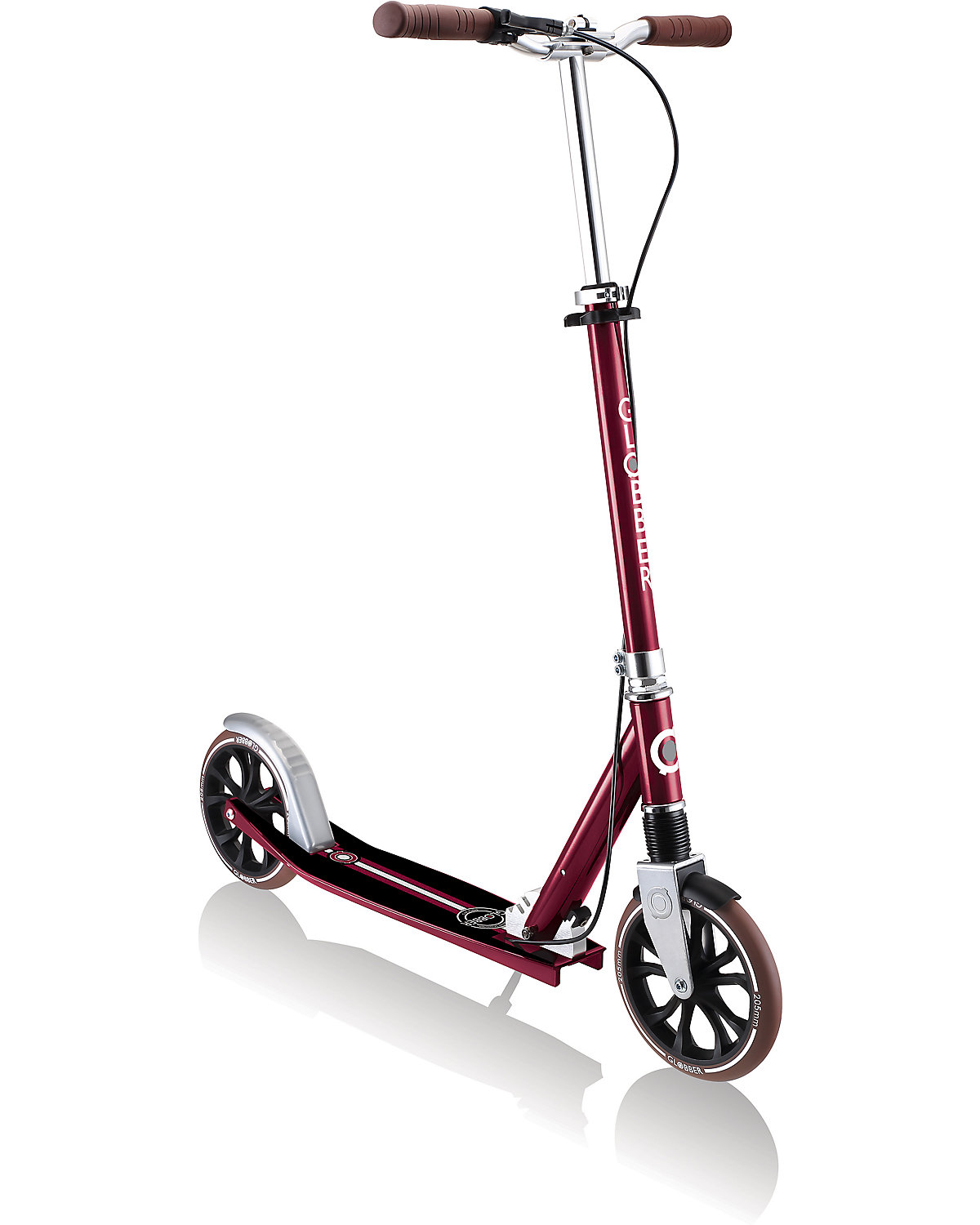 Globber Nl 205 Deluxe, Dunkelrot