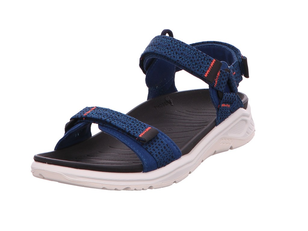 ECCO Komfort Sandalen blau Outdoor