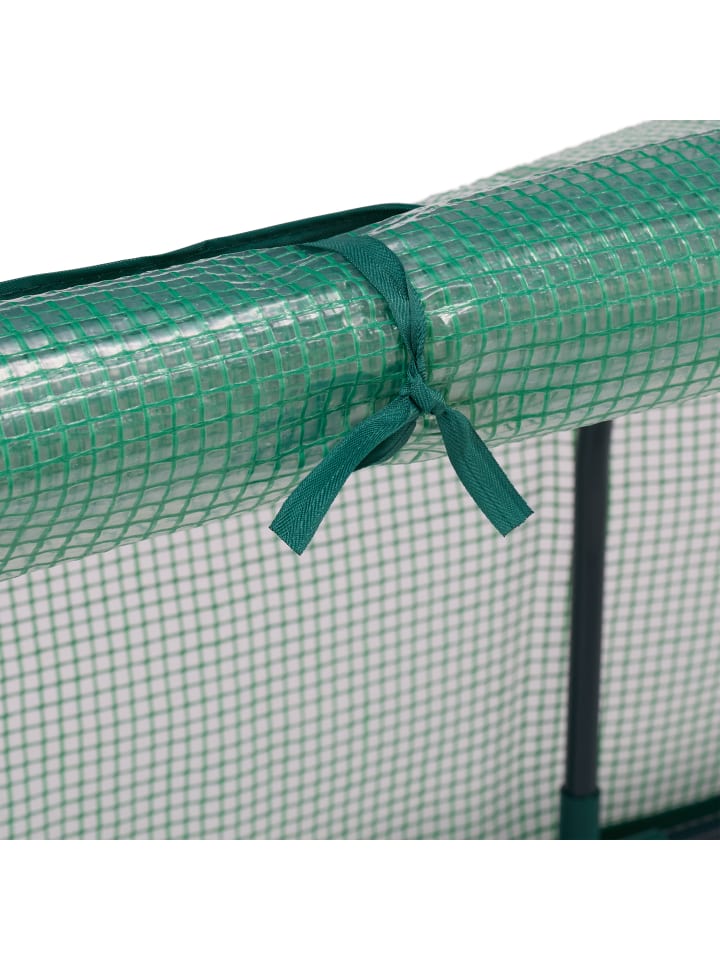 relaxdays Frühbeet in Grün - (B)128 x (H)50 x (T)60 cm günstig kaufen onesize