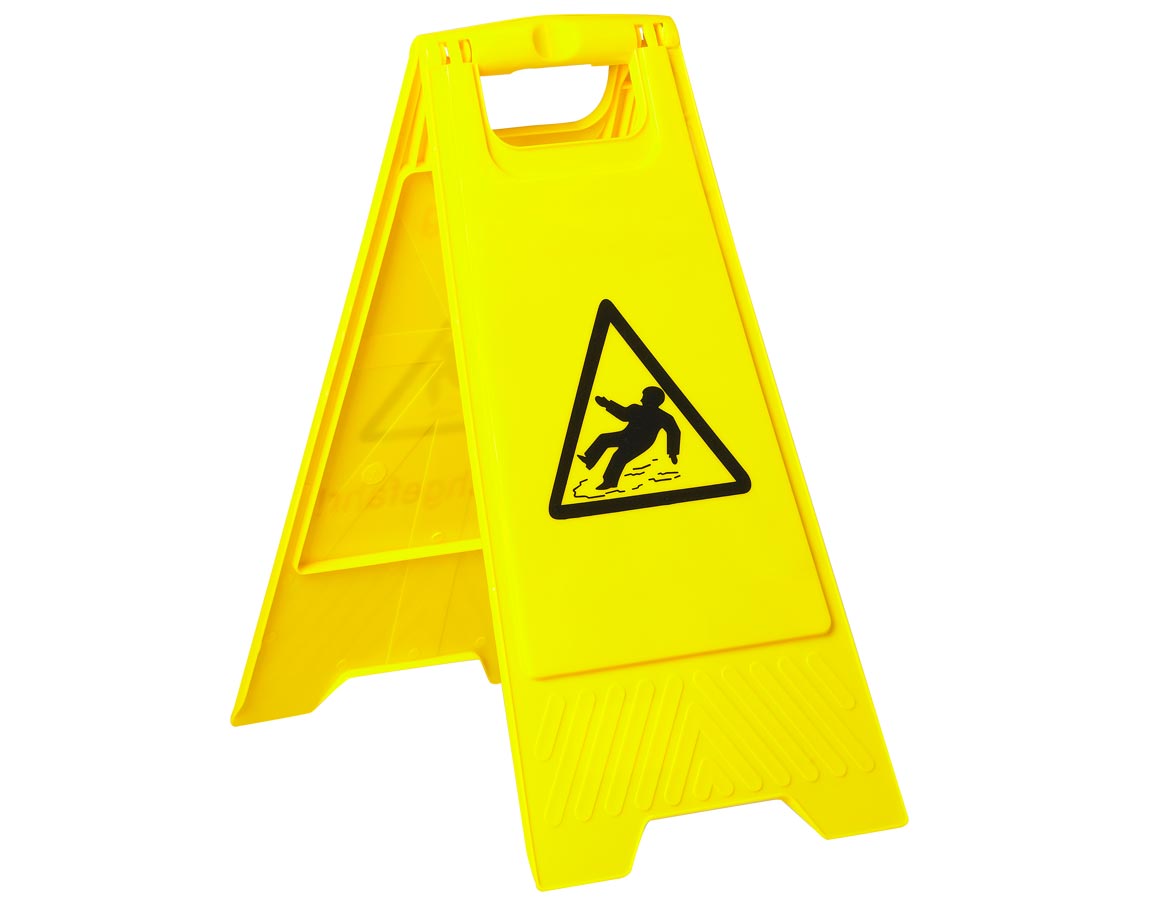 Warnschild - Achtung Rutschgefahr