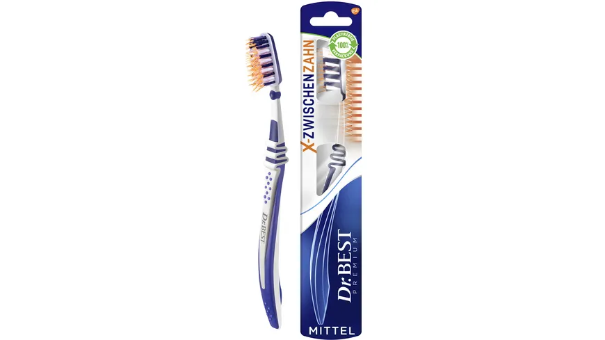 Dr.BEST X-Zwischenzahn mittel Zahnbürste