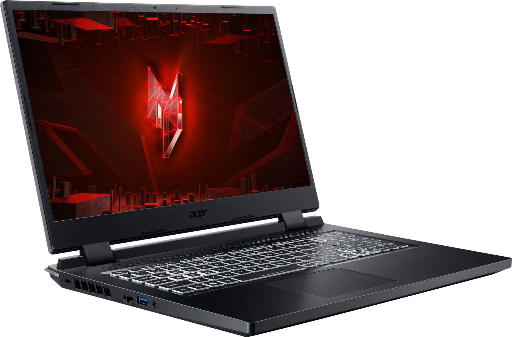 Acer Nitro 5 AN517-55-96S6 Gaming-Notebook (43,9 cm/17,3 Zoll, Intel Core i9 12900H, GeForce RTX 4060, 1000 GB SSD, Thunderbolt™ 4)