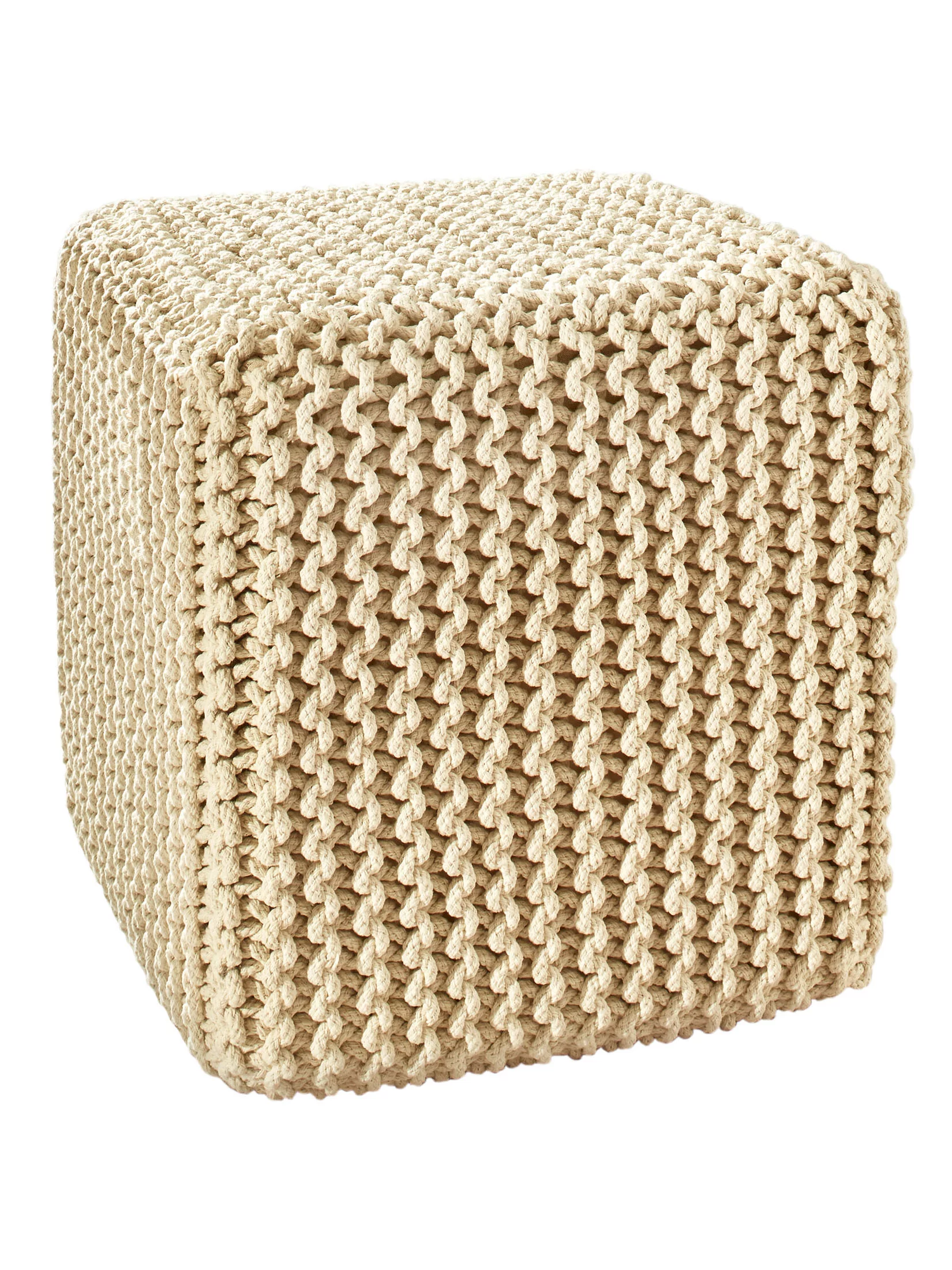 Kiruna Strick-Pouf, Stahl