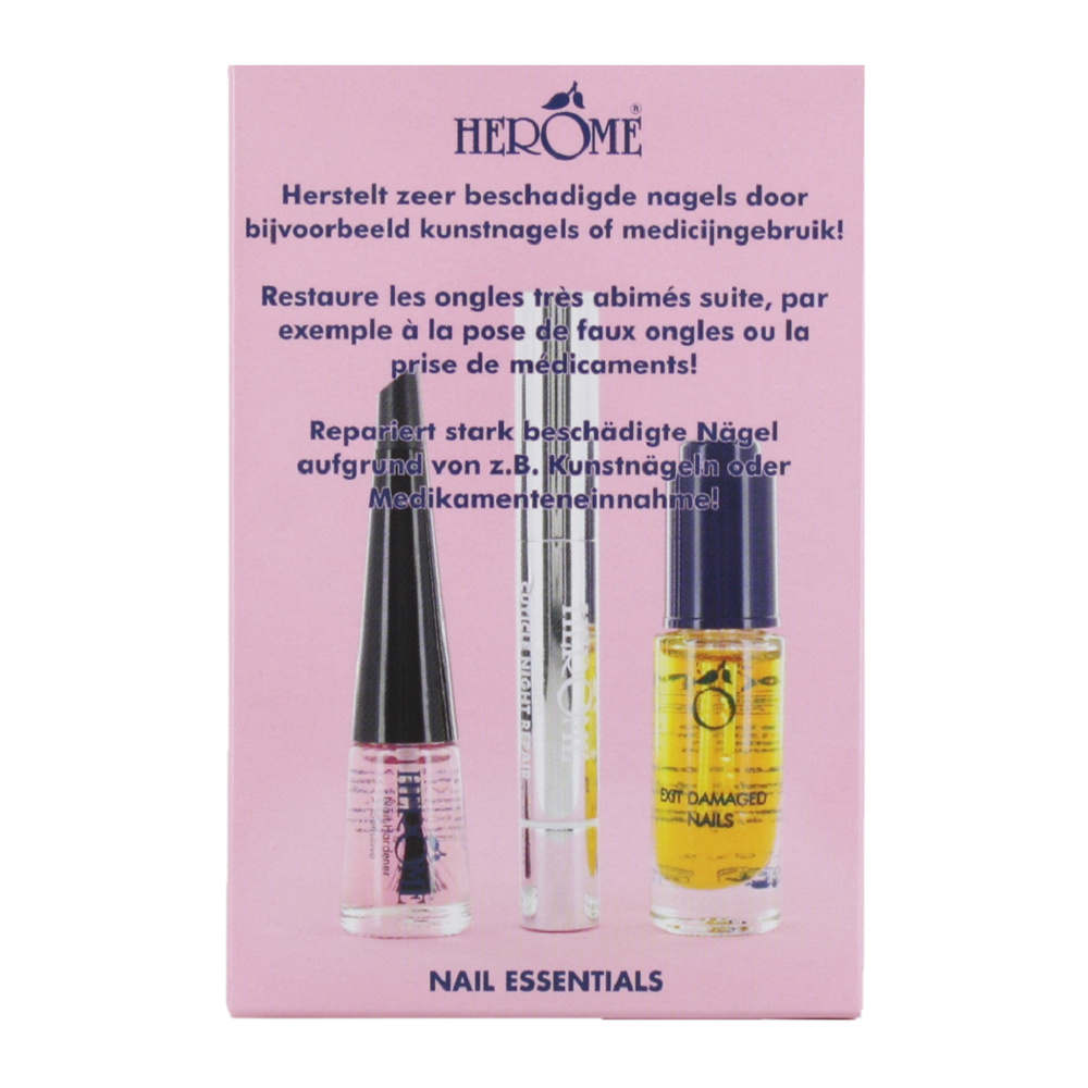 Hérôme Set après la pose d'ongles en gel Set Ongles