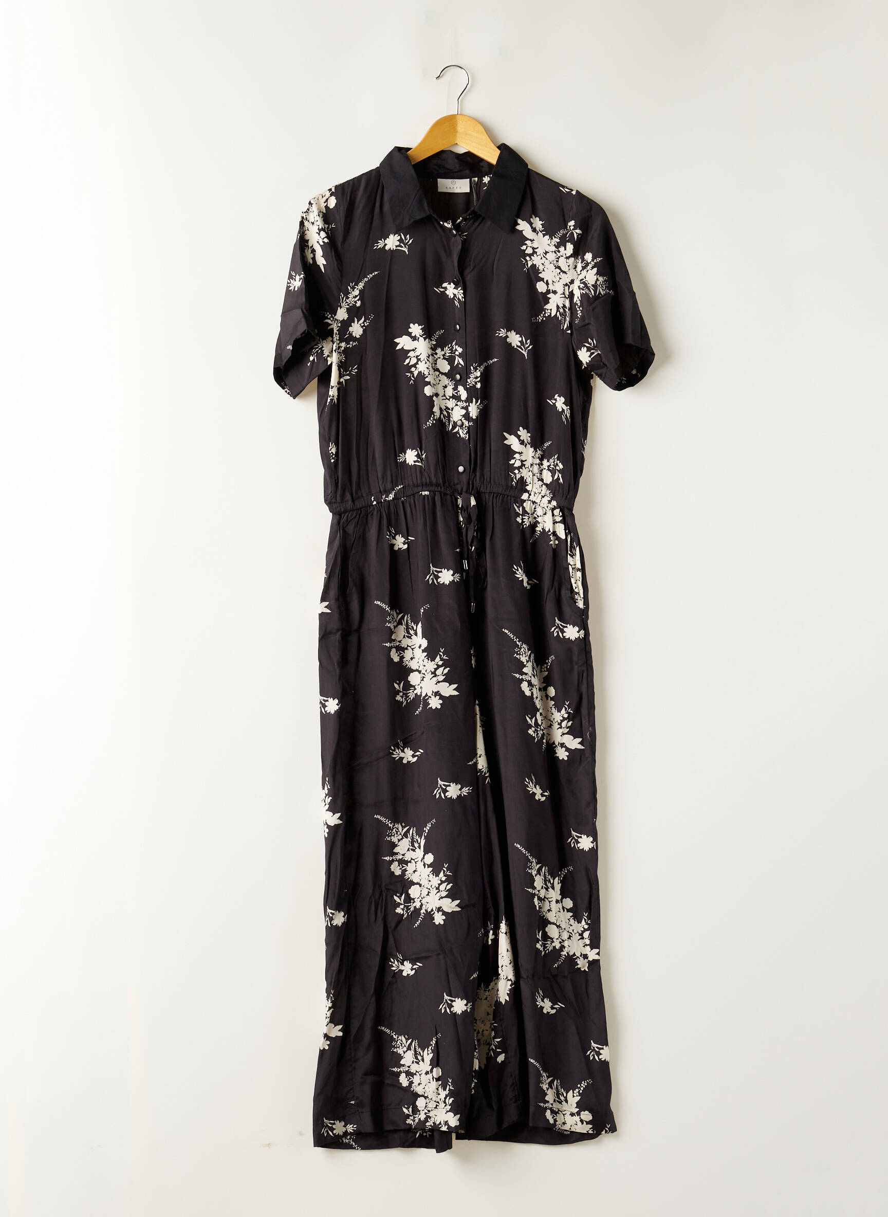 Kaffe Combinaisons 1 Femme couleur noir