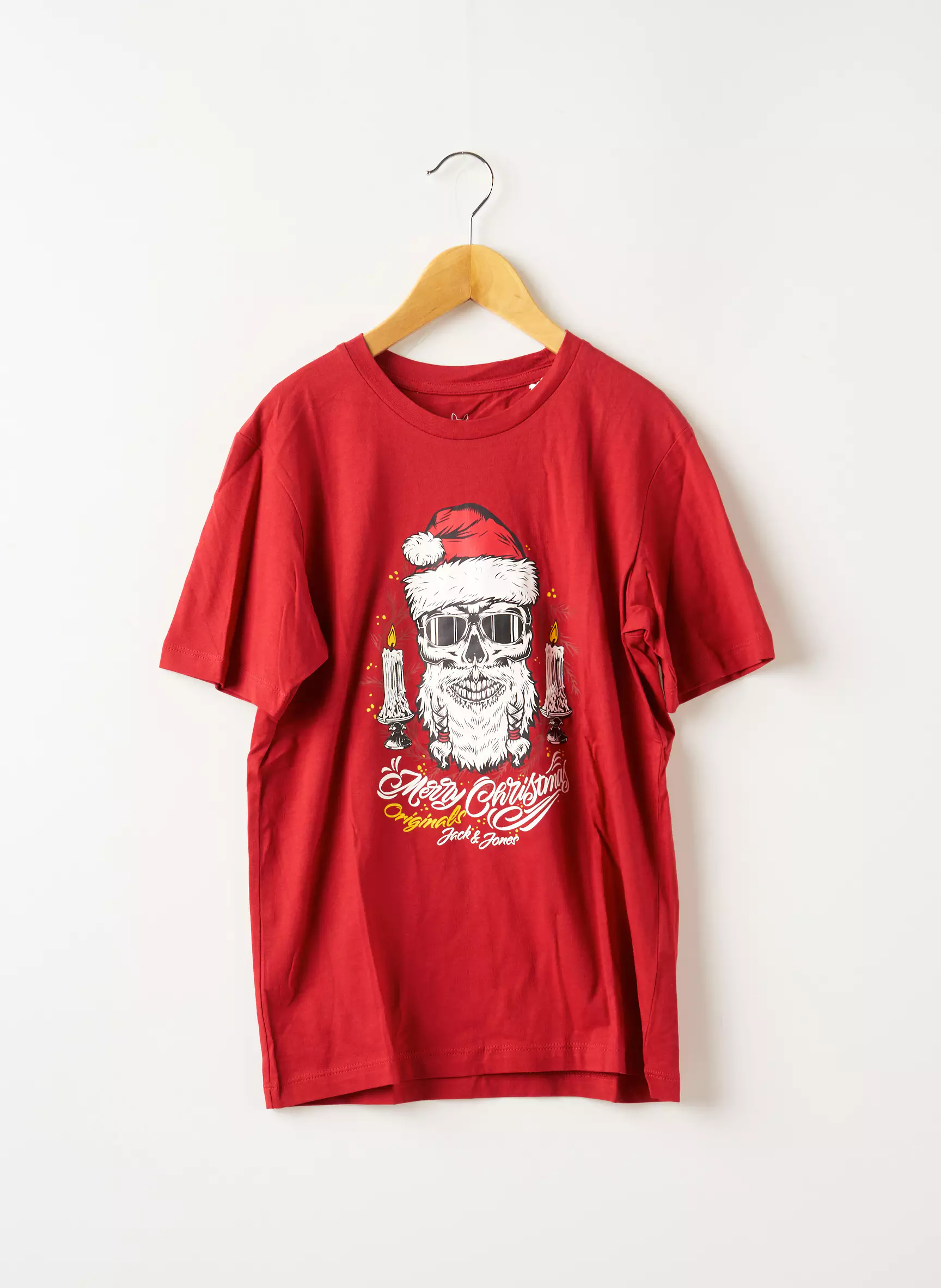 Jack Jones Tshirts Garcon couleur rouge
