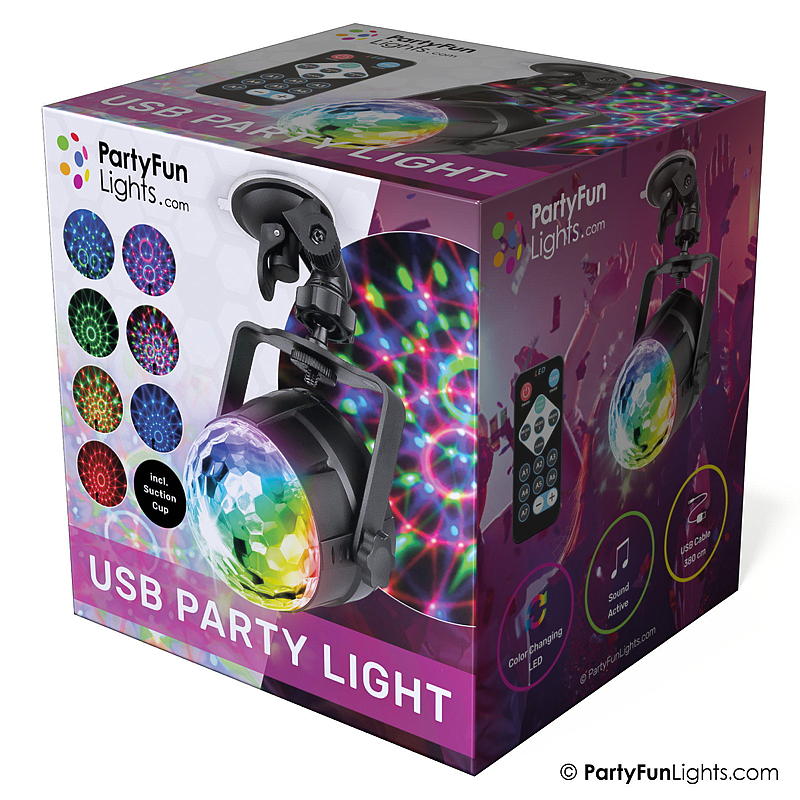 Projektor Partyfun lights, usb