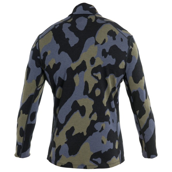 Icebreaker - 260 Vertex L/S Half Zip Natural Cam - Merinounterwäsche