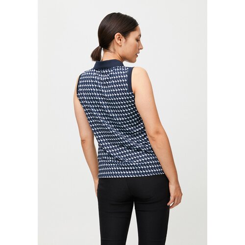 DAMEN POLO DENI SLEEVELESS POLOSHIRT