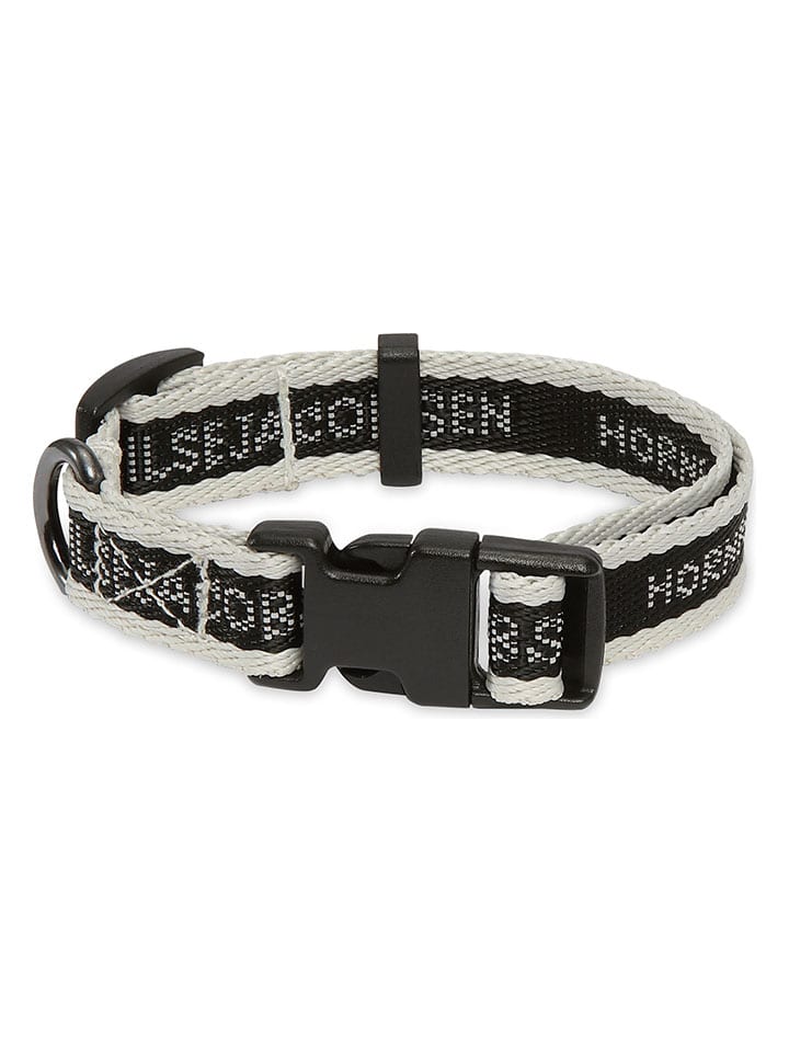 VOV & VUF Hundehalsband in Schwarz/ Weiß günstig kaufen 28 cm