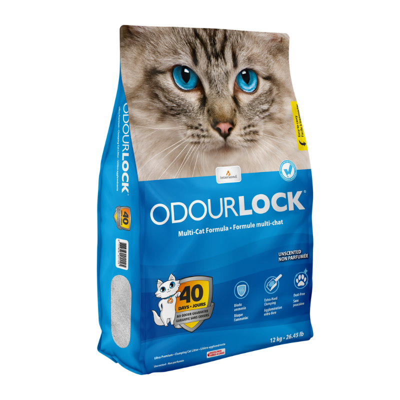 Intersand Katzenstreu Intersand ODOUR LOCK Unscented 12kg