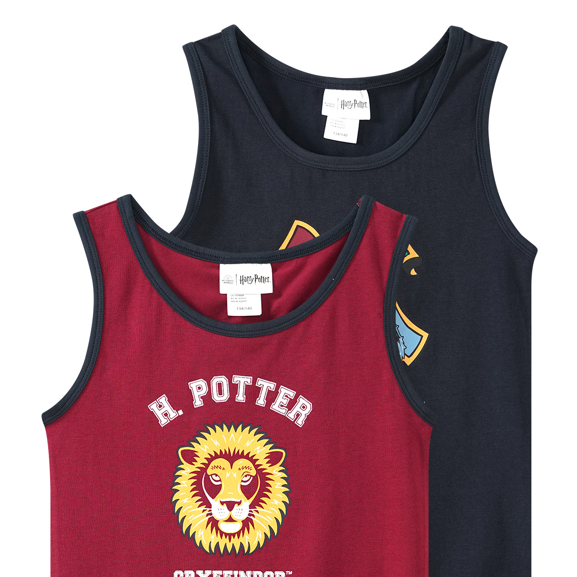 2 Harry Potter Unterhemden mit Print