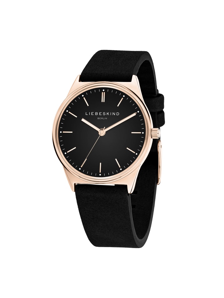 LIEBESKIND BERLIN Armbanduhr in schwarz günstig kaufen onesize