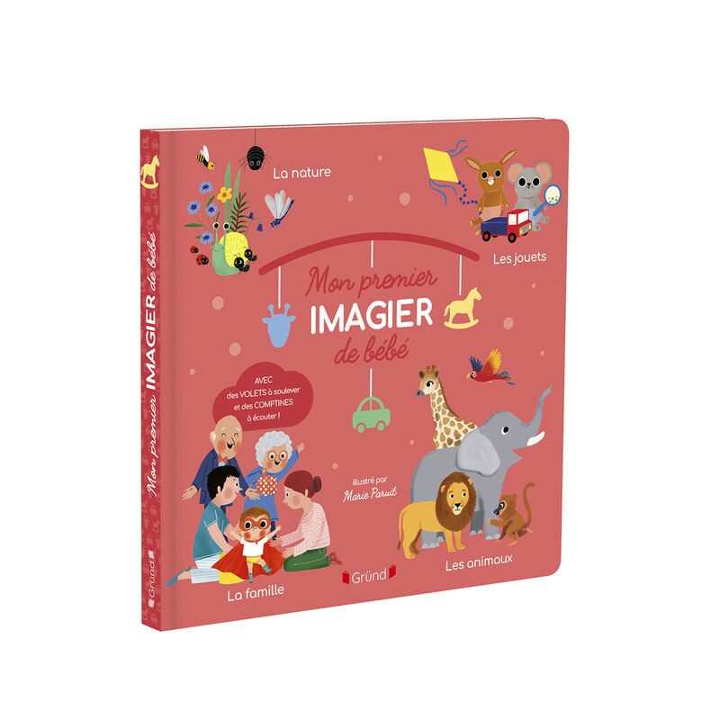 Livre Mon premier imagier de bébé - Gründ