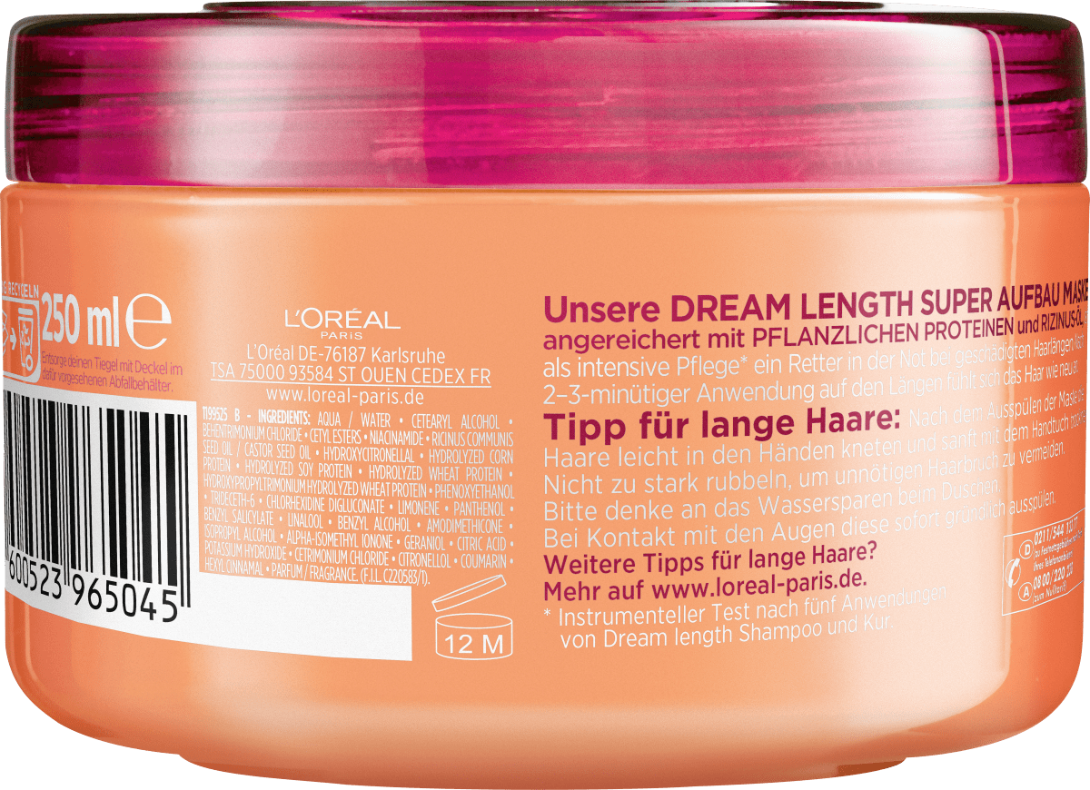 Haarkur Dream Length, 250 ml