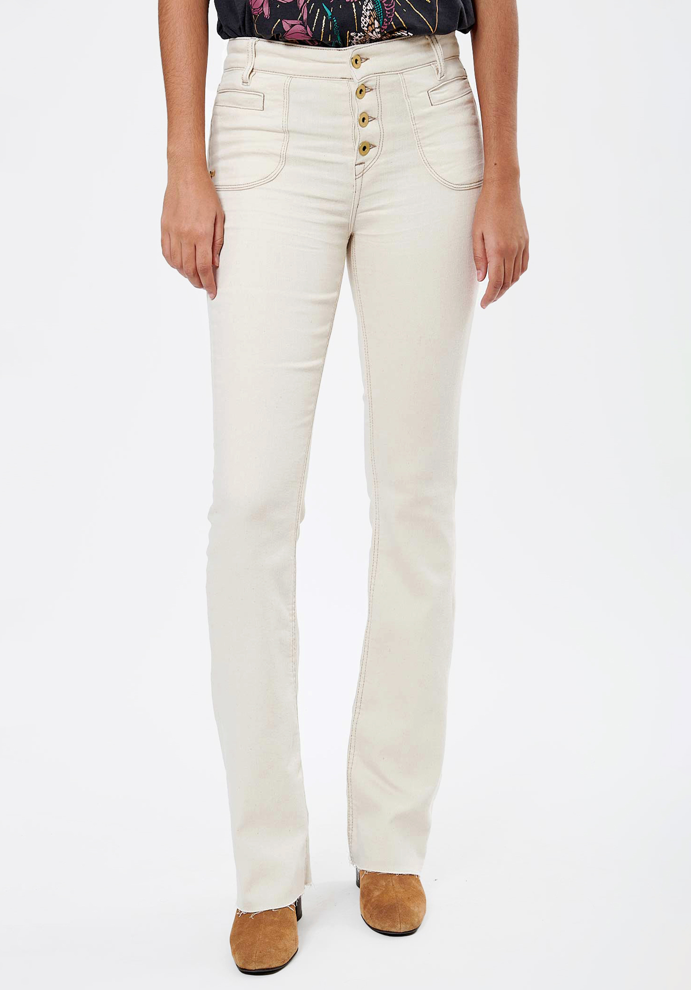 LUCKY  Jean bootcut Femme