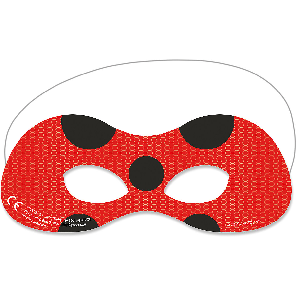 Masken Miraculous, 6 Stück