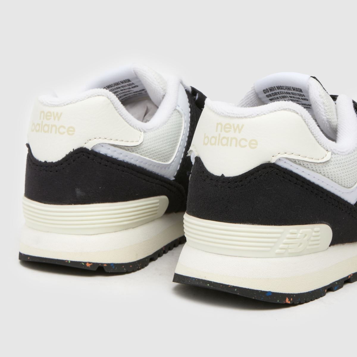 New Balance 574 fekete multiszínű fiú junior cipő