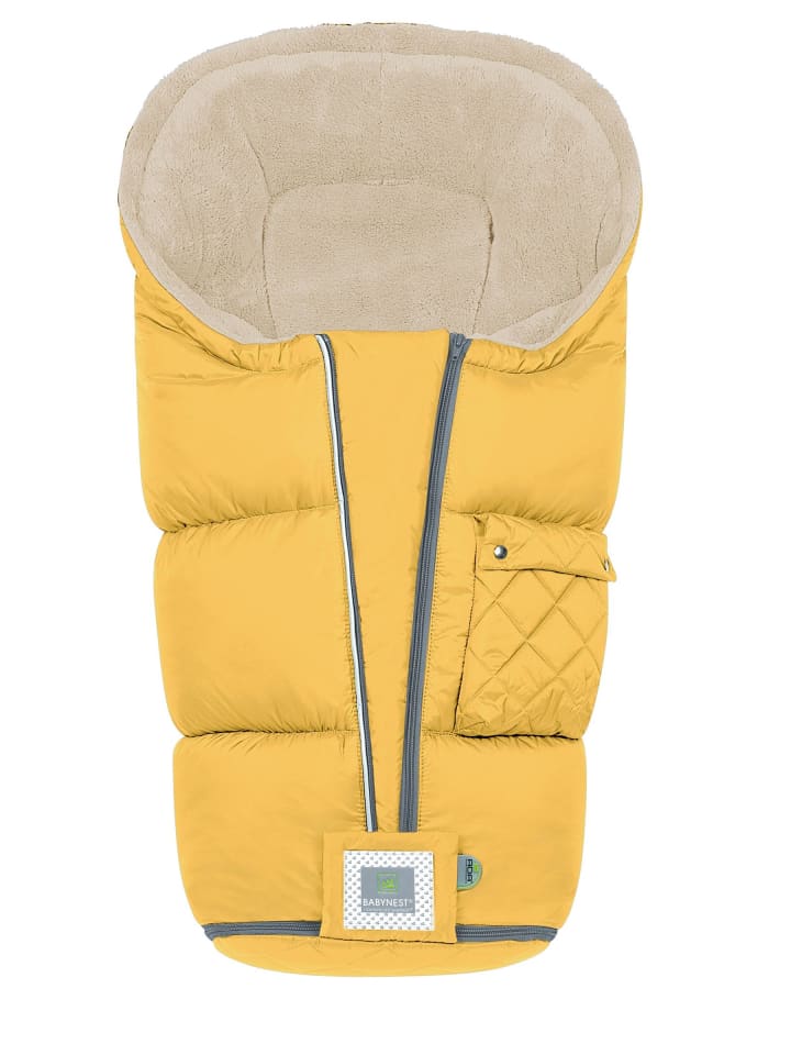Kinderhaus Blaubär Odenwälder Fußsack Gino-cs TOP in Dark Mustard günstig kaufen onesize