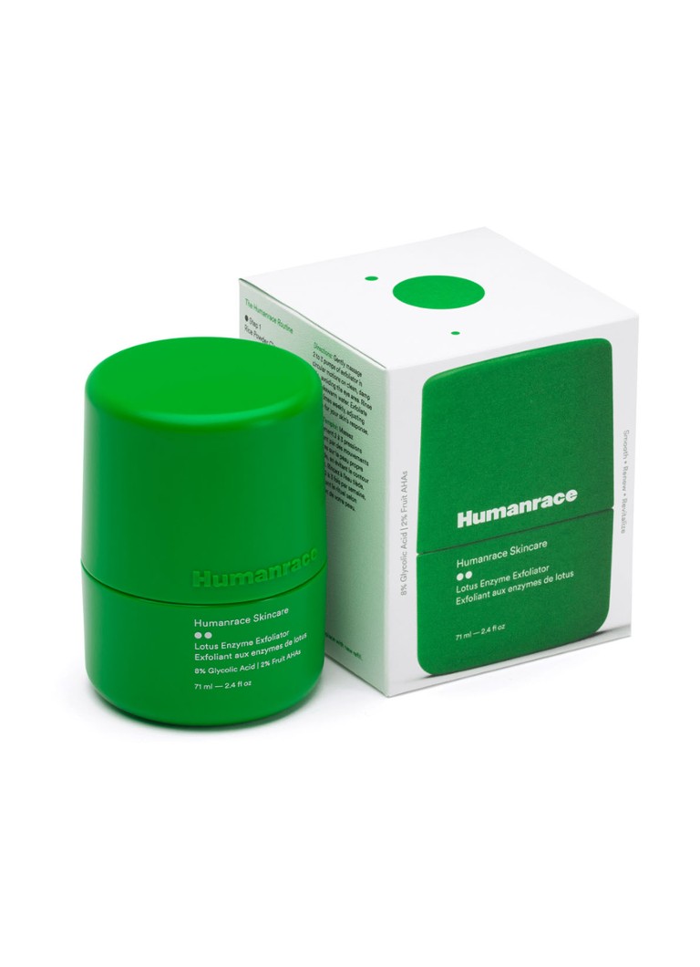Scrub exfoliant enzimatic cu lotus Humanrace