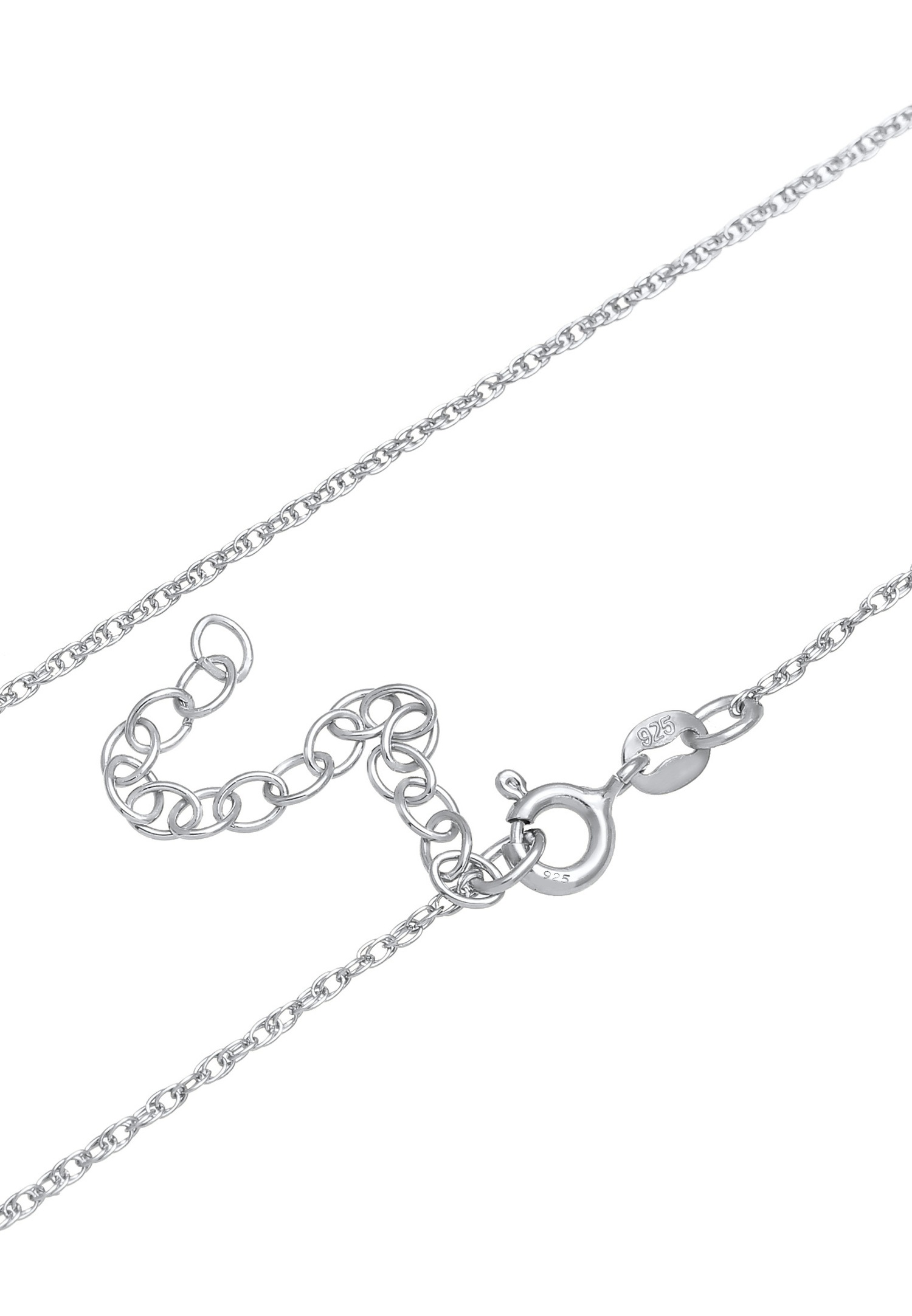 Elli Minimalista Csavart Choker Nyaklánc Női - Sterling Ezüst (925/1000)
