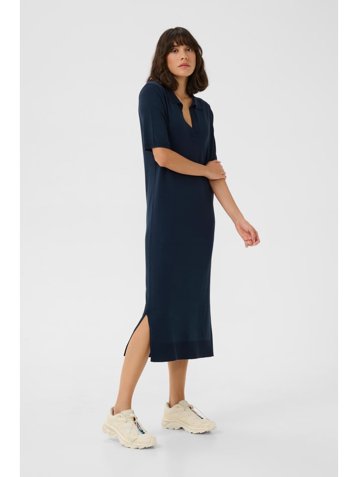 Kaffe Kleid KAlizza in Midnight Marine günstig kaufen