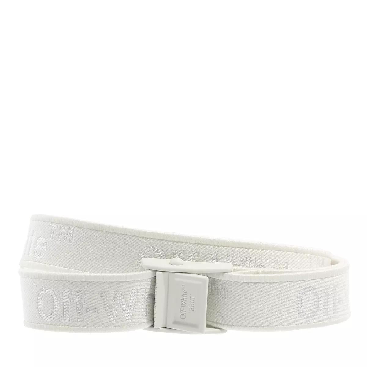 OFF-WHITE Handtaschen weiss Dünner Gürtel