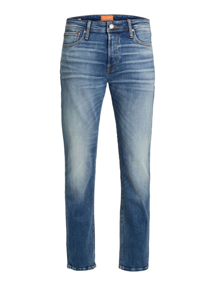 Jack & Jones Comfort Fit Jeans MIKE ORIGINAL JOS Mid Waist Reg Basic in Blau günstig kaufen