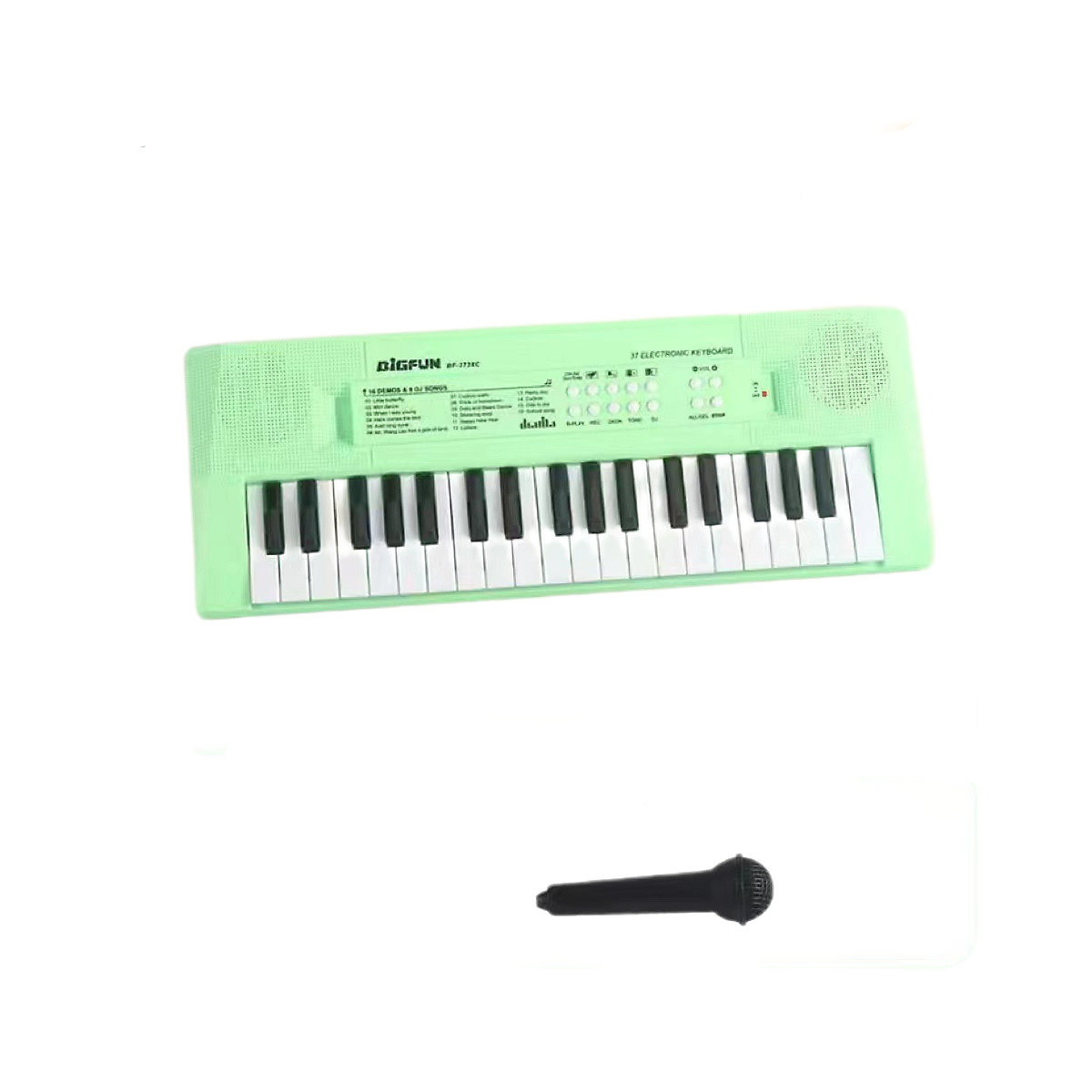 Kinderspielzeug mit Mikrofonmusik für Anfänger Multifunktionales elektronisches Tastatur-Kinderspielzeug