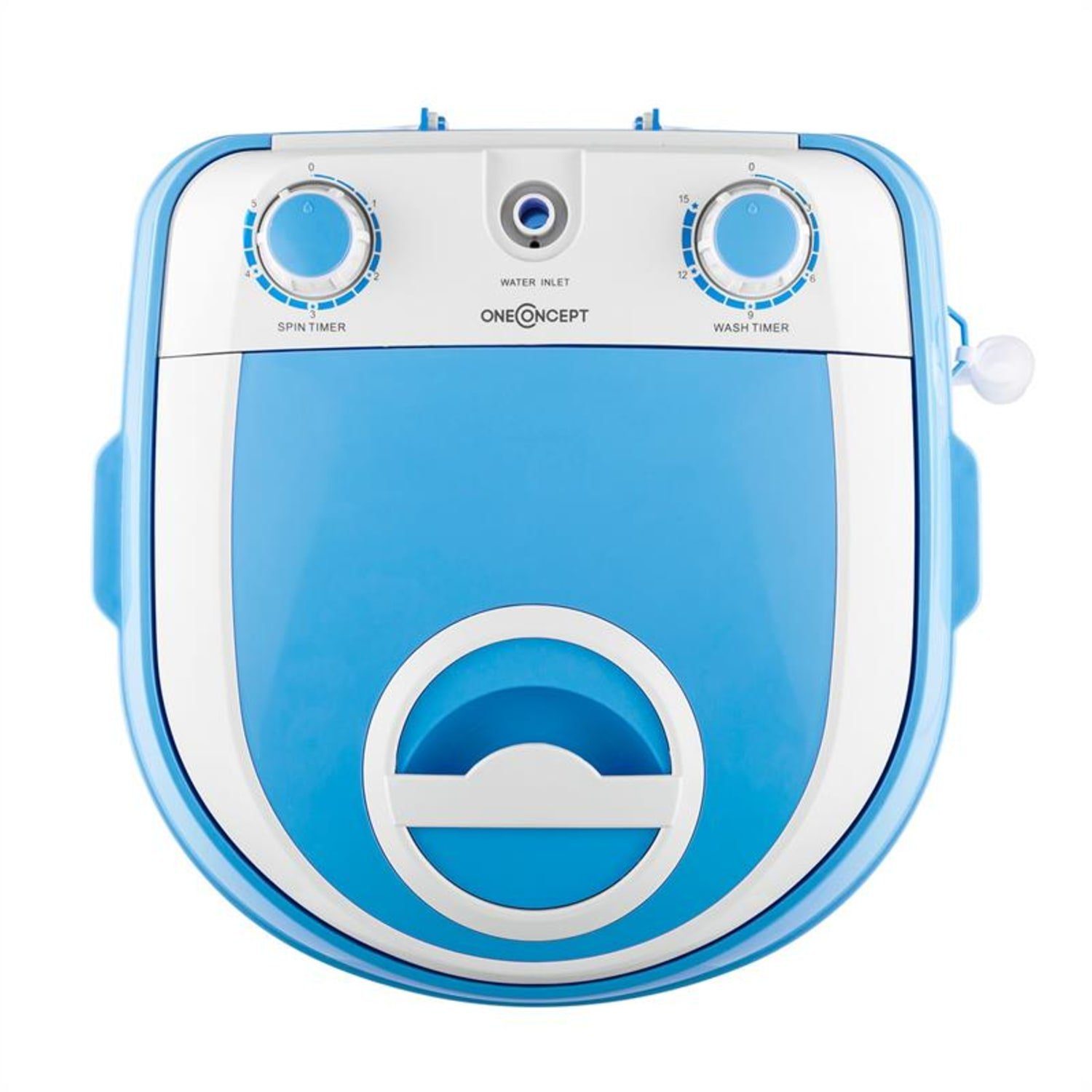 ONECONCEPT Wäscheschleuder SG003 Mini-Waschmaschine Schleuderfunktion 2,8kg 180W IPX4, 2.8 kg