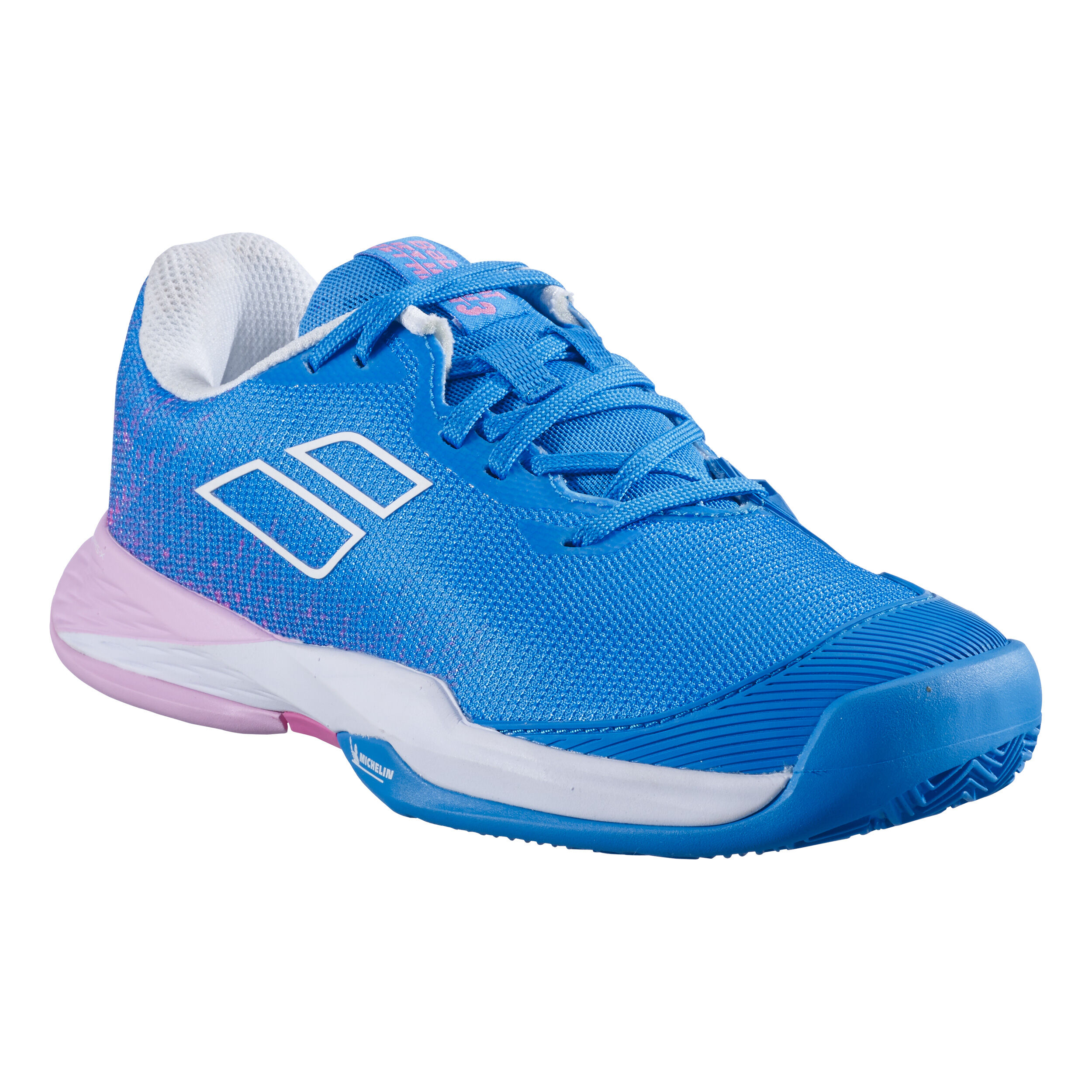 Jet Mach 3 Sandplatzschuh Kinder - Blau, Weiß