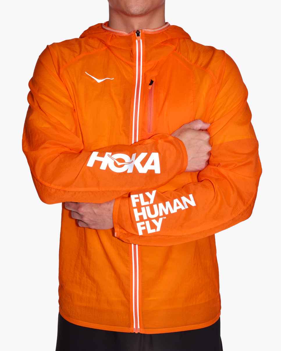 Skyflow Viz Jacket Electric Tangerine