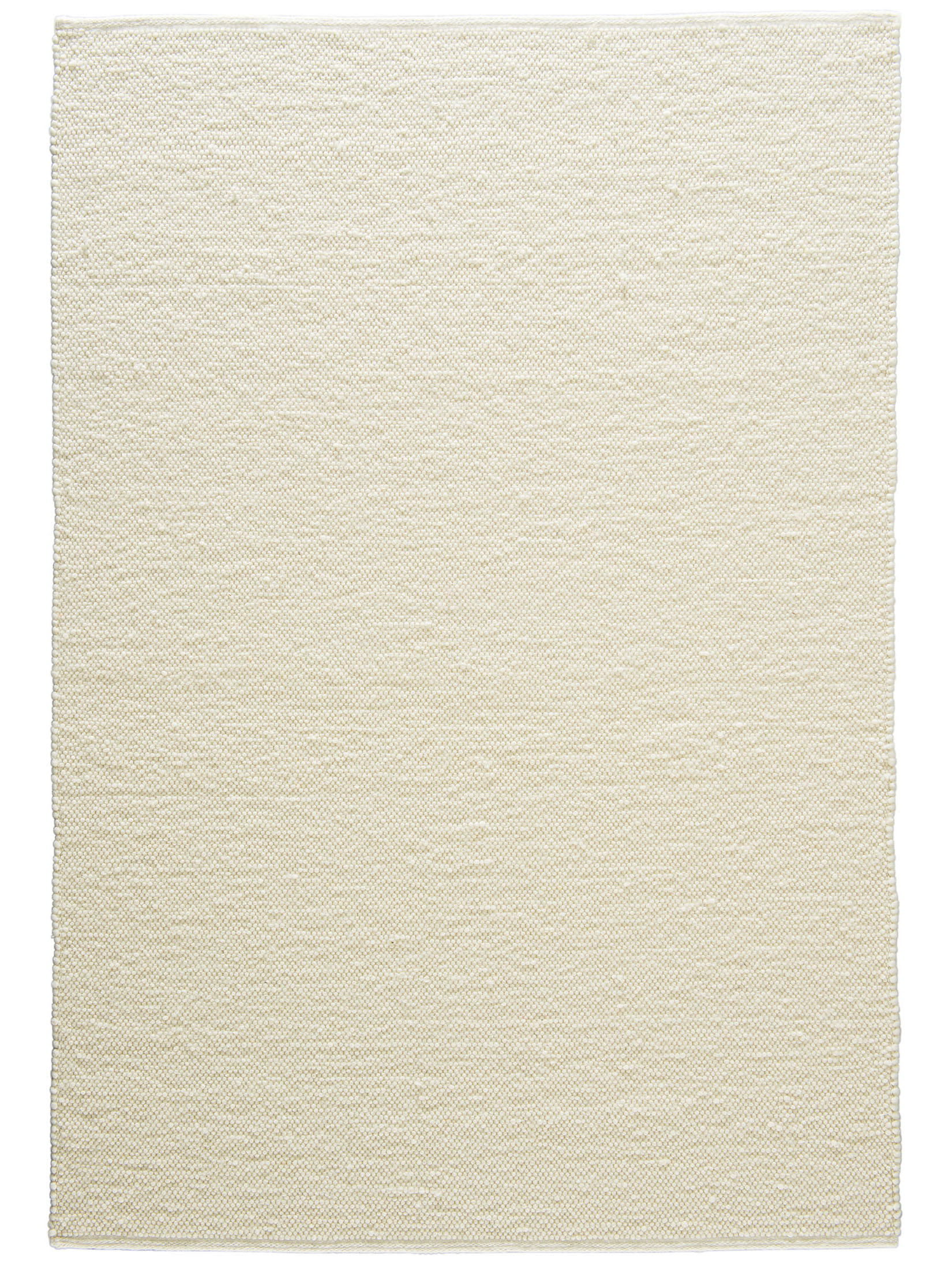 Weißach Woll-Teppich, Weiss