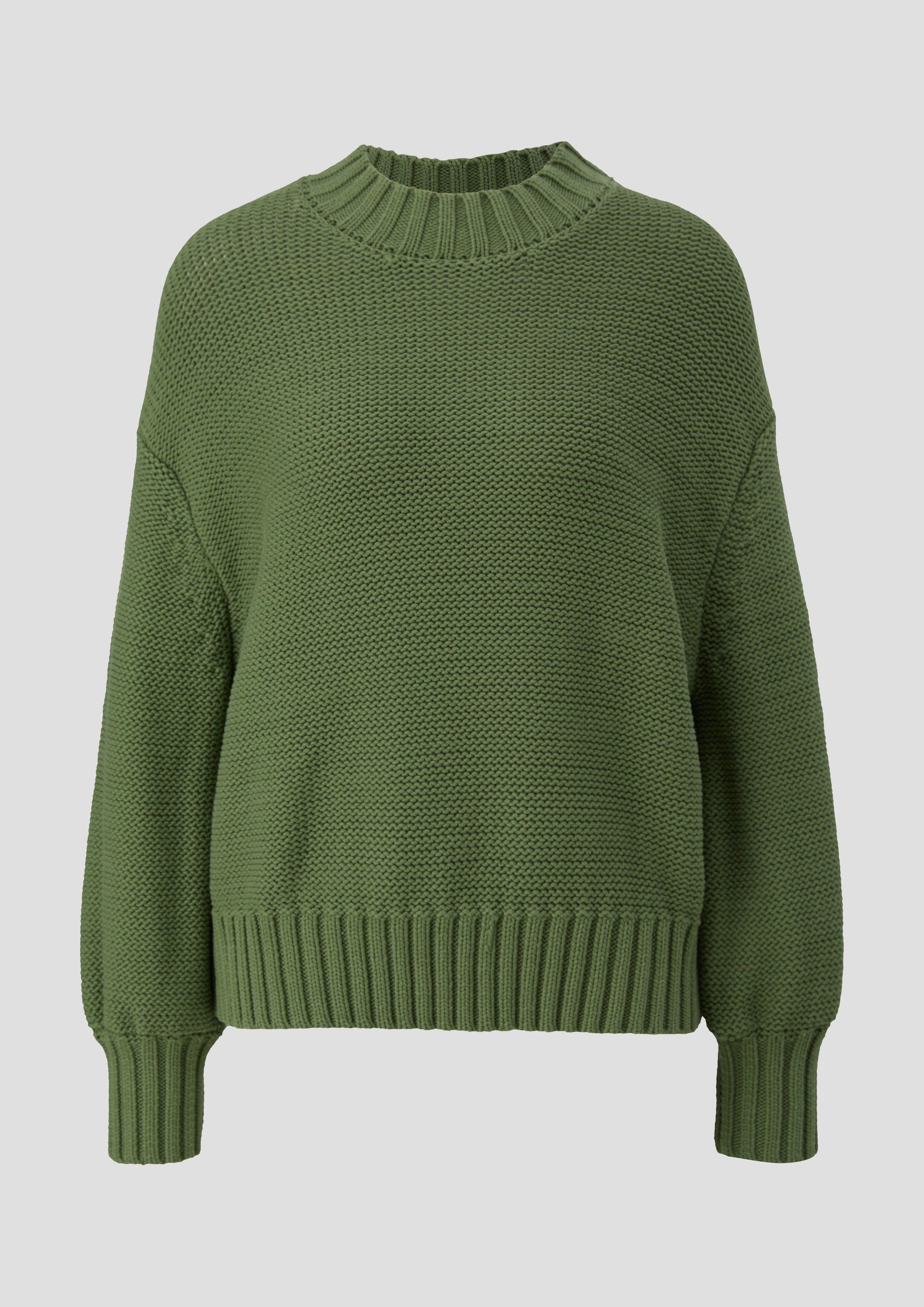 Strickpullover mit Crew Neck  2136016-7834