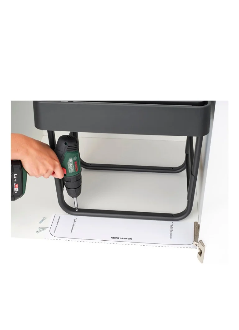 Pattumiera integrata Brabantia Sort & Go 10 + 10 + 20 litri