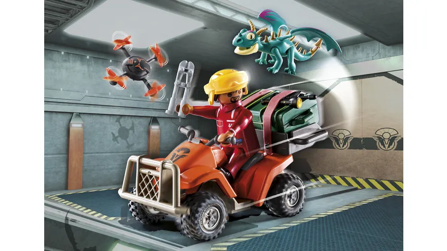PLAYMOBIL 71085 - Dragons: The Nine Realms - Icaris Quad & Phil