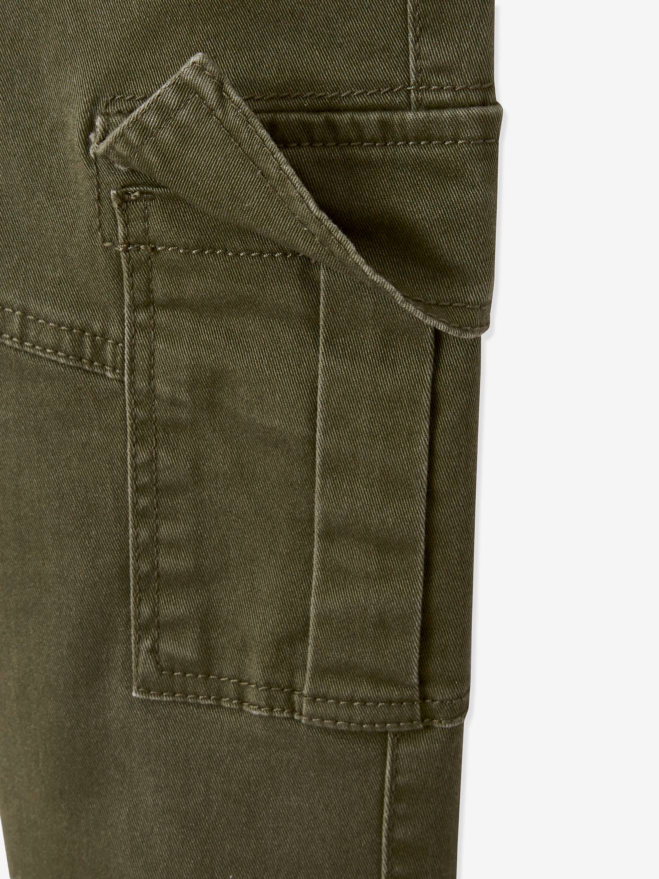 Vertbaudet Jungen Cargohose mit Dehnbund Oeko-Tex - camelfarben
