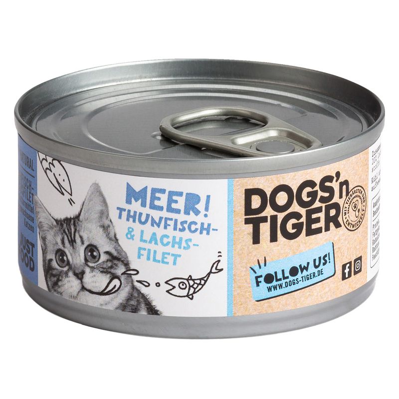 Sparpaket Dogs'n Tiger Cat Filet 24 x 70 g