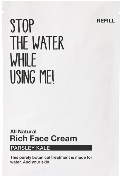 STOP THE WATER WHILE USING ME! All Natural Parsley Kale Rich Face Cream Gesichtscreme