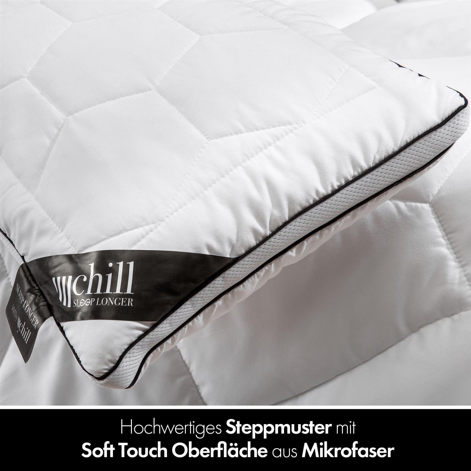chill SLEEPLONGER Seitenschläferkissen Chill Seitenschläferkissen 40x145cm, 1-tlg., Vegan, atmungsaktiv & waschbar