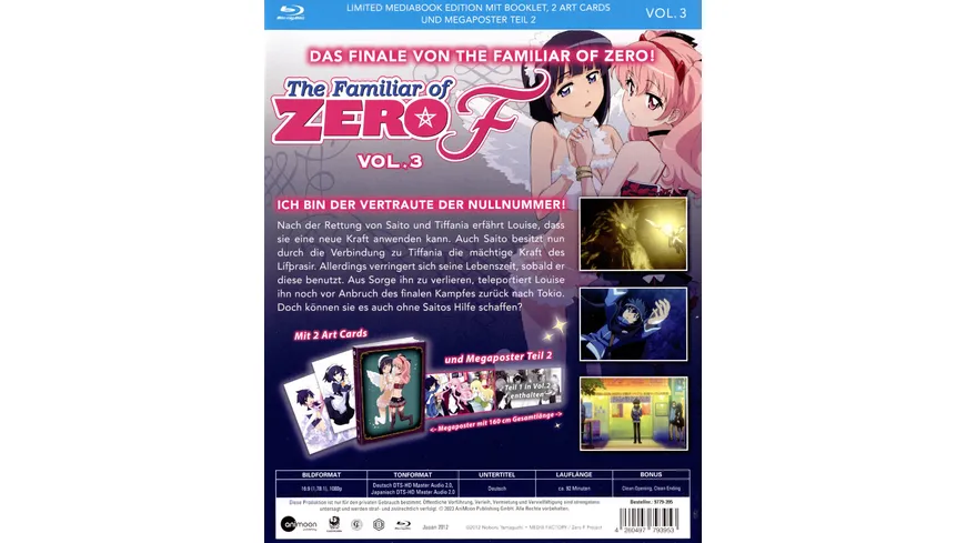 The Familiar of Zero F (Staffel 4) - Vol. 3 - Limited Mediabook Edition