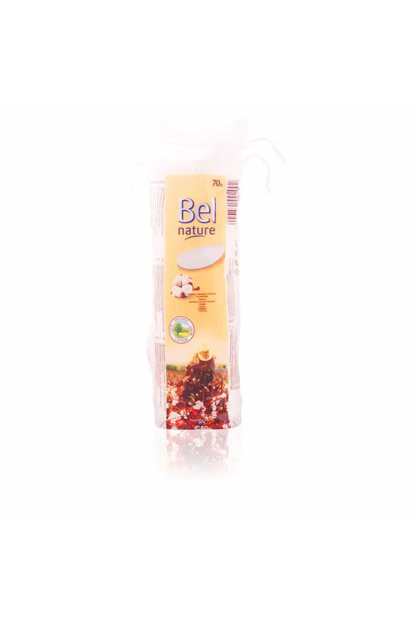 BEL  Natur Ecocert Discos Redondos Algodón 100% Bel 70 pz