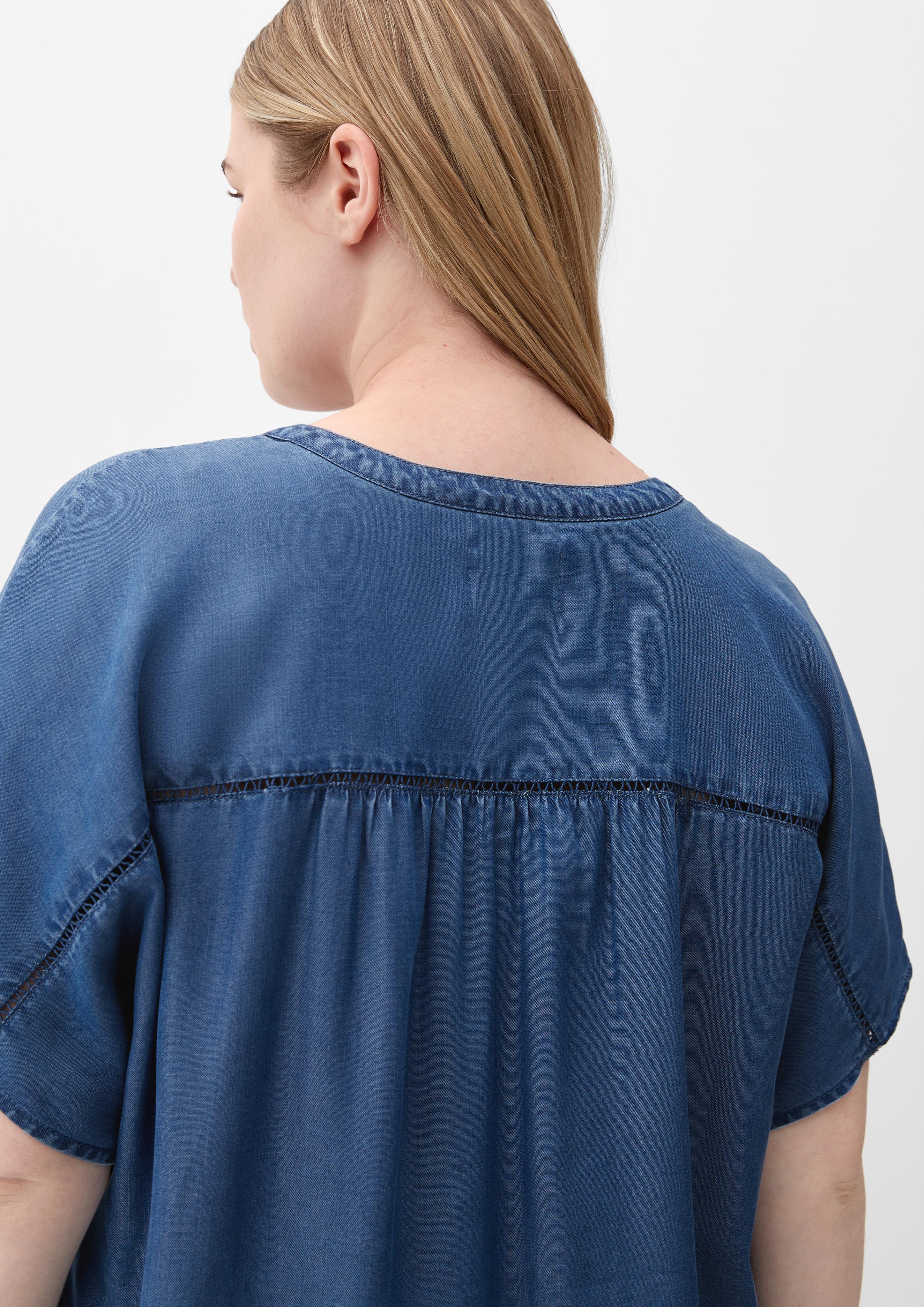 Denim Bluse mit Rücken-Detail  2128820-57L1